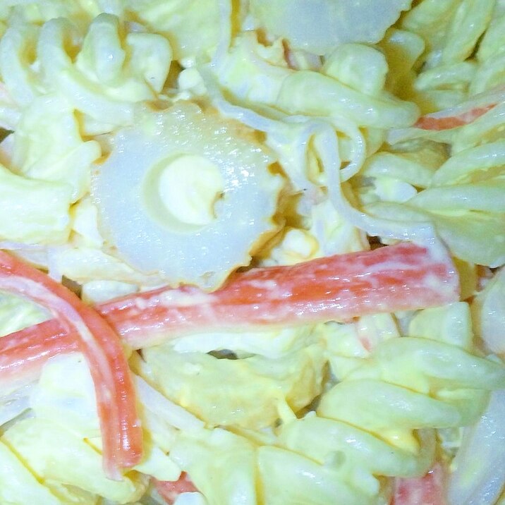 簡単美味!シーフードマカロニエッグサラダ